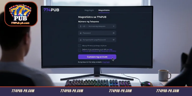 Magrehistro sa 774PUB Kundisyon