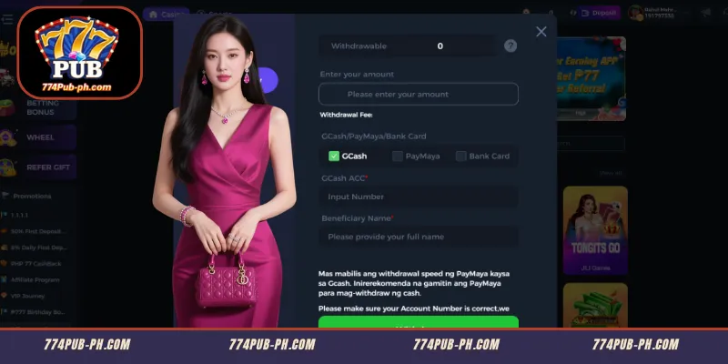 Mga Dapat Tandaan Kapag Nagwi-withdraw sa 774PUB