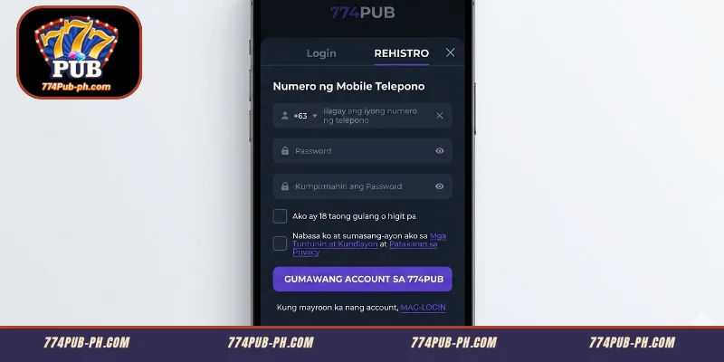 Pinakabagong Mga Tagubilin sa Magrehistro sa 774PUB